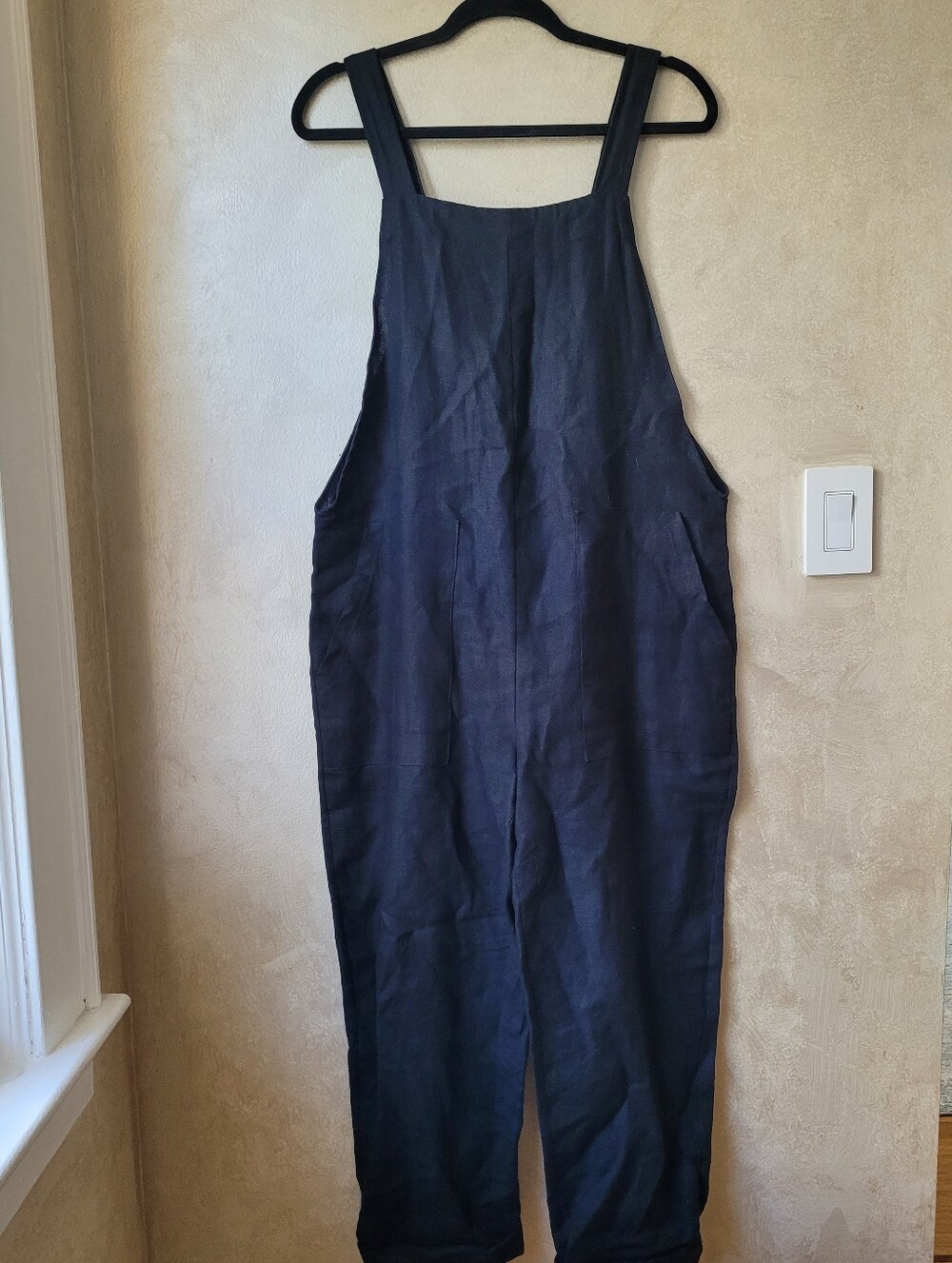 OZMA CAMPOS LINEN OVERALLS - Picture 2 of 7